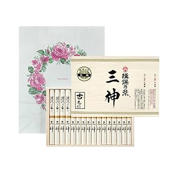 Amazon.co.jp: [揖保乃糸] 三神 播州 手延素麺 1年熟成 古 ひね